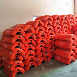 常熟內(nèi)湖清淤夾管子浮筒 6寸塑料管道浮筒廠價(jià)直銷(xiāo)